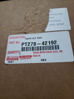Toyota RAV4 Cross Bars 2019-2023