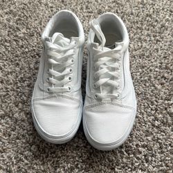 White Vans Off The Wall 