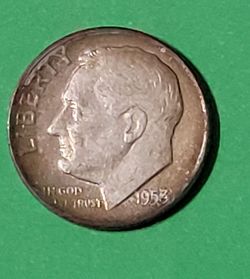 1953-D Roosevelt Silver Dime