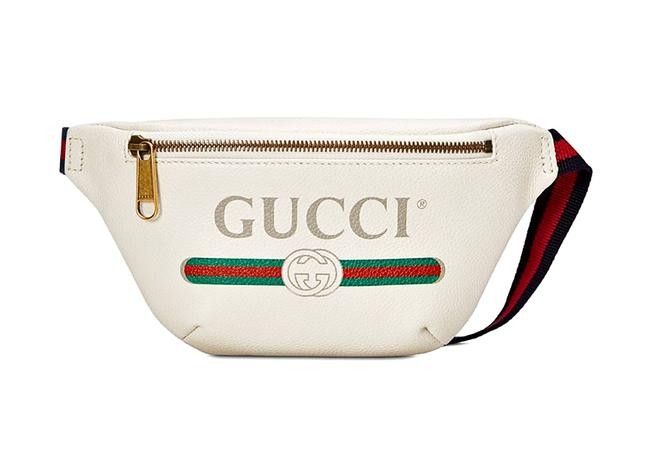 Gucci Small Logo Belt Bag White