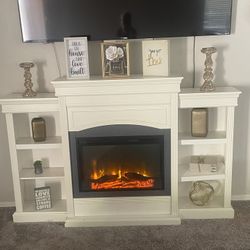 Fire Place Shelves Dresser 