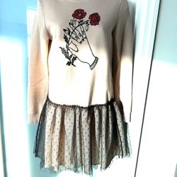 Red Valentino Women Midi Dress Size Small 