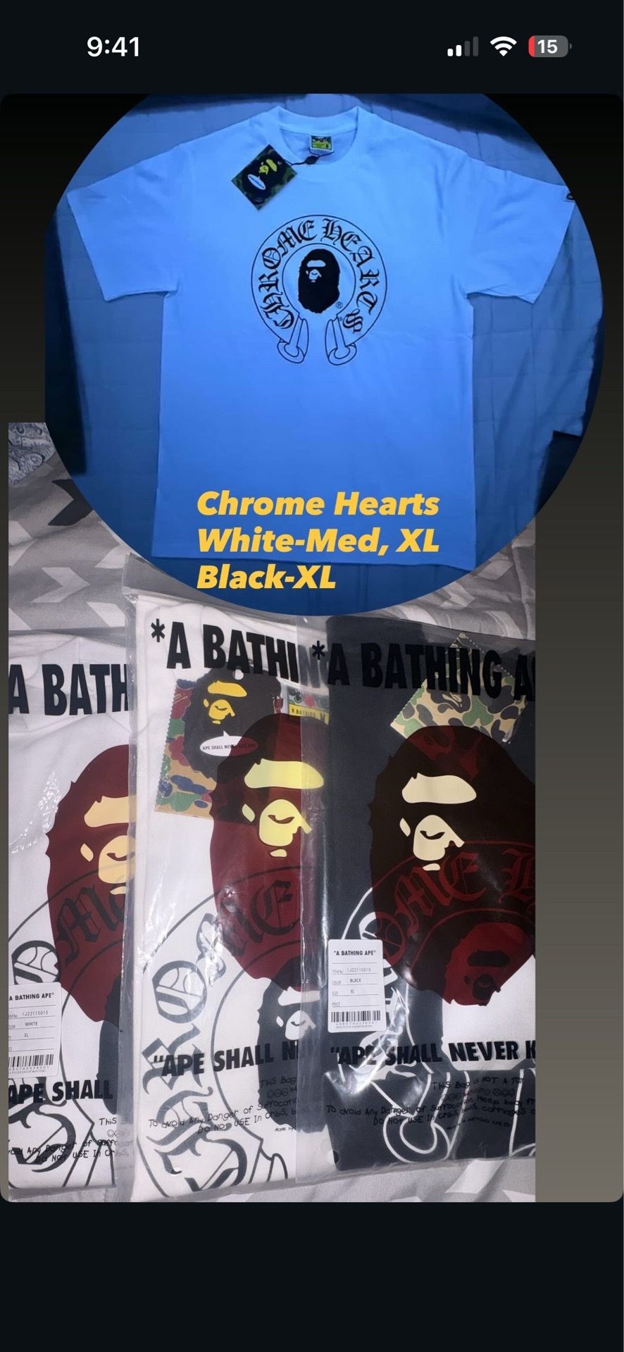Bapes shirts