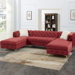 U Sectional Sofa 