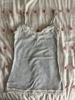 Gray hollister  Lace Cami