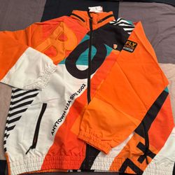 Mens 3XL Born Fly Zip Up/ Hoodie Jacket 