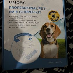 OMORC Professional Pet Hair Clipper Kit (Model GD077B) 