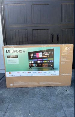 MV 43UA71 43” Lg smart 4k Uhd tv