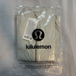 Lululemon Define Jacket Cream/Gold