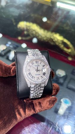 Authentic 41mm Diamond Rolex .