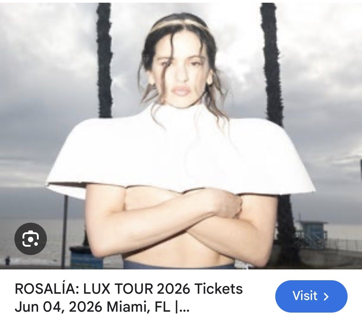 Rosalia Tickets Miami Jun 6 Row 1 Sec 310