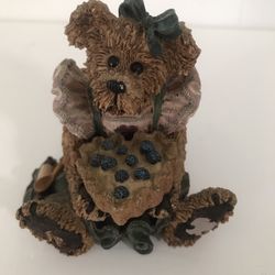 Boyds Bears Resin figurine Bailey the Baker with Sweetie Pie