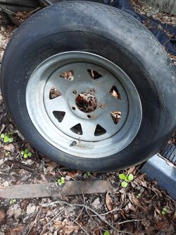 Boat Trailer Rim. Needs Tire