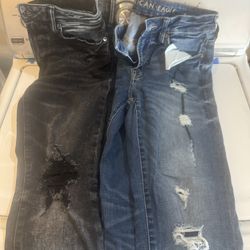 5 Pair Of Men's Jeans And 1 Pair Of Shorts 