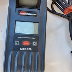 CLAIR AUTOMOTIVE  SOLAR BA327 ALTNATOR/BATTERY HEALTH AND CARE TESTER WITH PRINTER