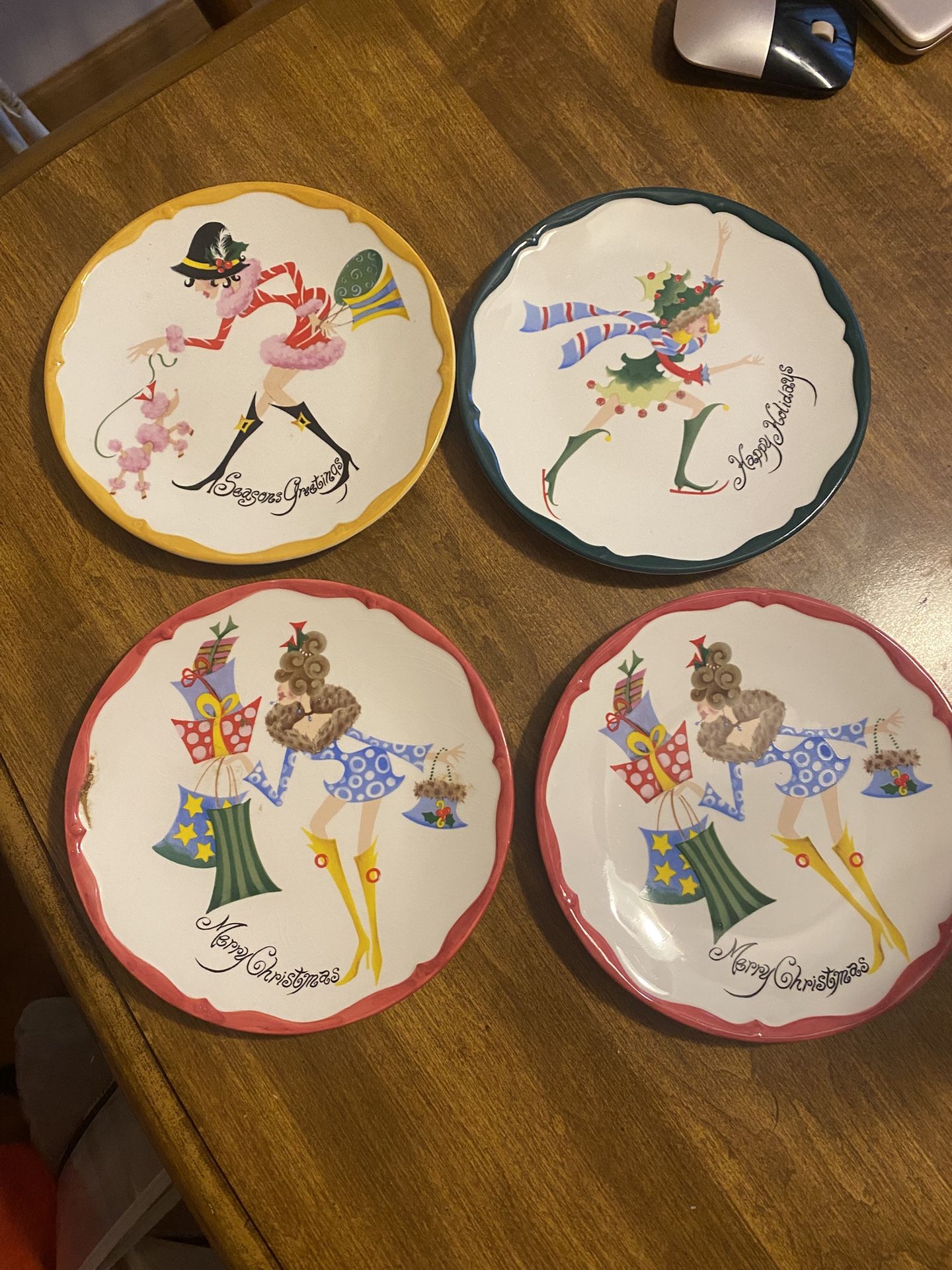 Christmas Plates