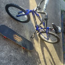 Bike And Skate Board 