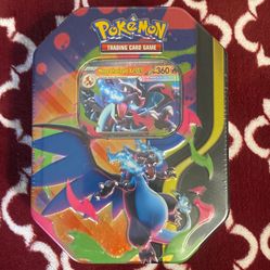 Pokémon Mega Charizard X Ex Tin 