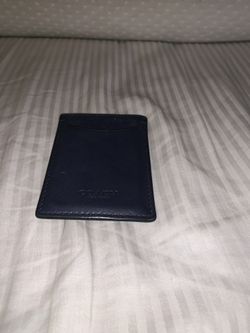 Coach wallet with money clip