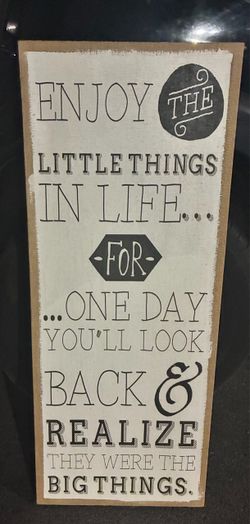 Inspirational Quote Wooden Wall Signs , Wall sets , bathroom set