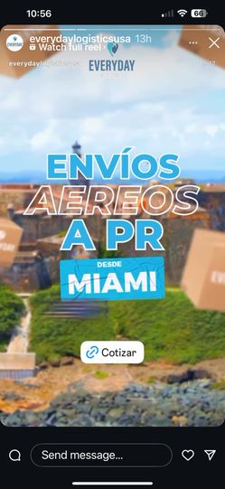 Envios de mercancia a Puerto rico