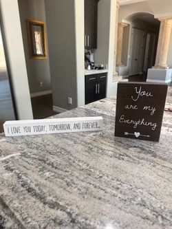 Rustic Love Signs