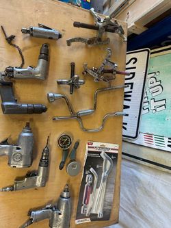 Miscellaneous and pneumatic tools for sale