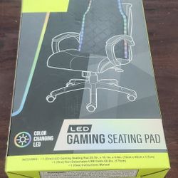 Brand New LED Color Changing Gaming Seat Pad