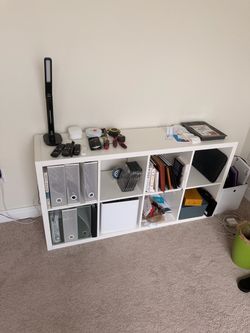 IKEA Kallax White Shelving Unit