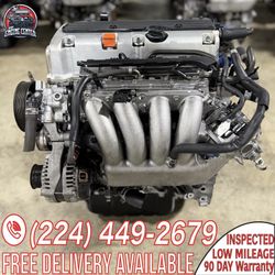 JDM 04 - 08 Honda | Acura TSX K24A K24A2 2.4L DOHC iVTEC RBB Head 3 Lobe Engine