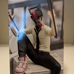 Chainsaw Man Figure with Box From Japan