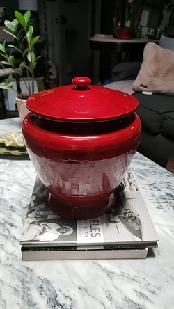 Beautiful red container-