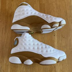 New Nike Air Jordan 13 Retro White Wheat Shies Men’s 4, Youth 4y, Women’s 5.5