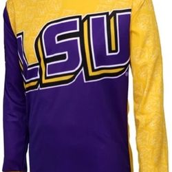 NCAA Men's Adrenaline Promotions LSU Tigers MTB Cycling Jersey Small