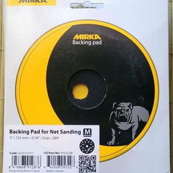 Mirka Backing Pad For Net Sanding 5"