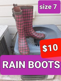 Rain boots