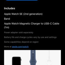 2024 brand new Apple watch 40mm Se midnight color 