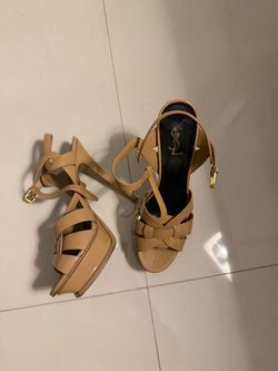 Saint Laurent Tribute Platform Sandals