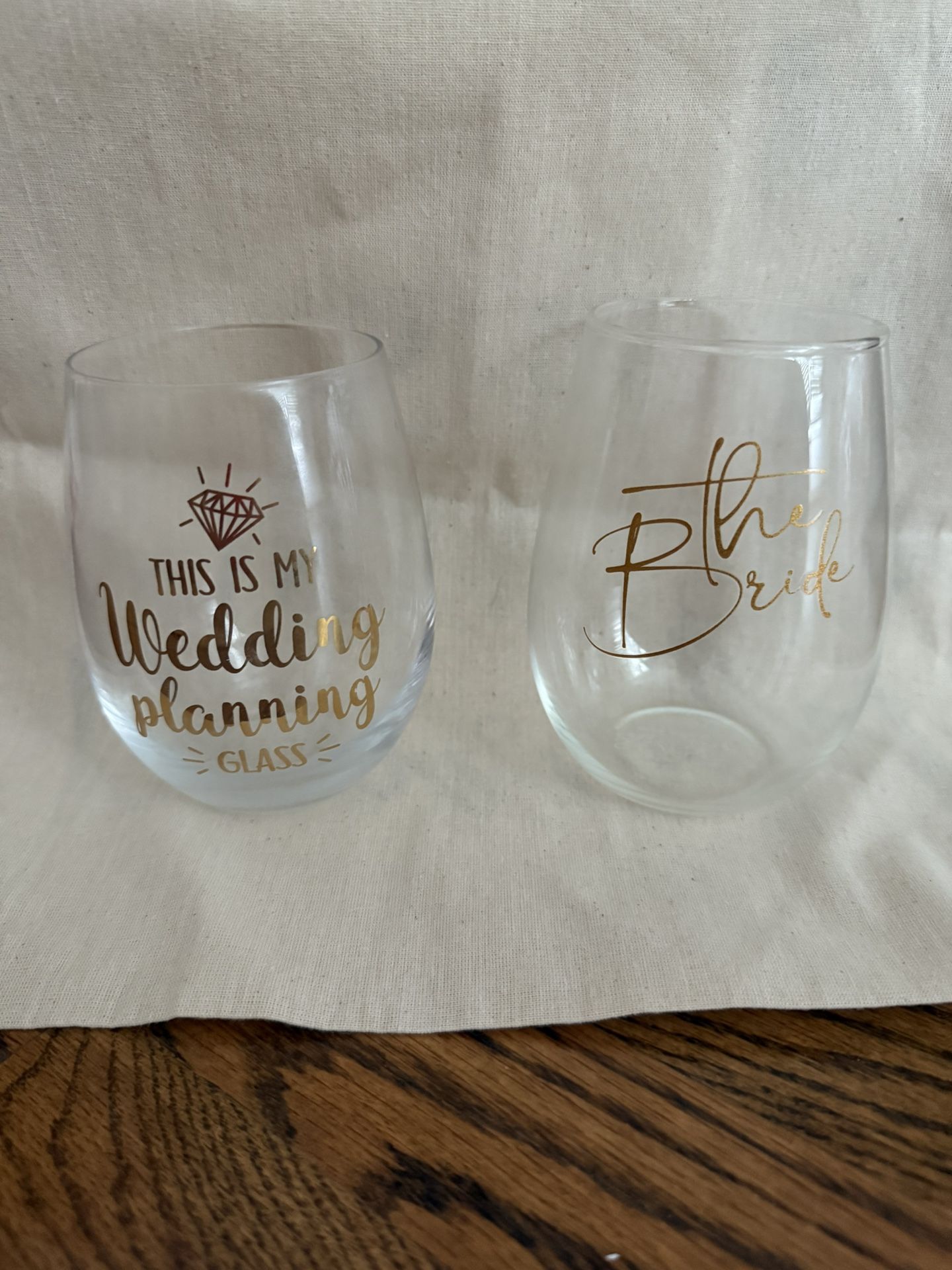 Bride Wine Glasses