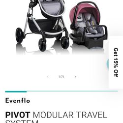 Evenflo Pivot Modular Travel System 