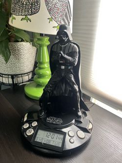 Darth Vader alarm clock/radio.