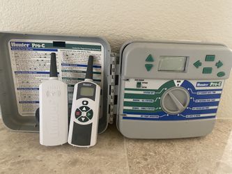 Hunter Pro-C Irrigation Controller Plus Roam Kit Remote Controller