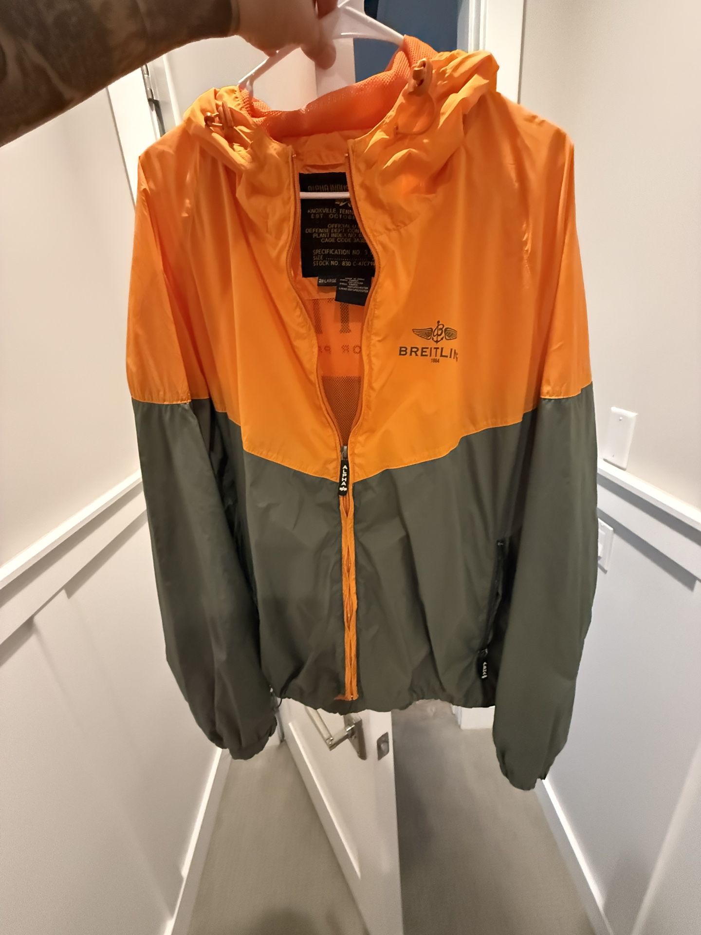 Rare Breitling Alpha Industries Inc 2 XL