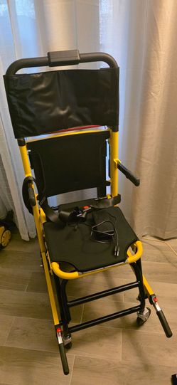 Ecojoy Portable Electric Chair, Track Climbing Wheelchair