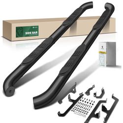 YHTAUTO 3 Inch Running Boards Fit Honda CR-V 2017-2022 SUV, Round Side Steps Carbon Steel Step Bars Off-Road Exterior Accessories