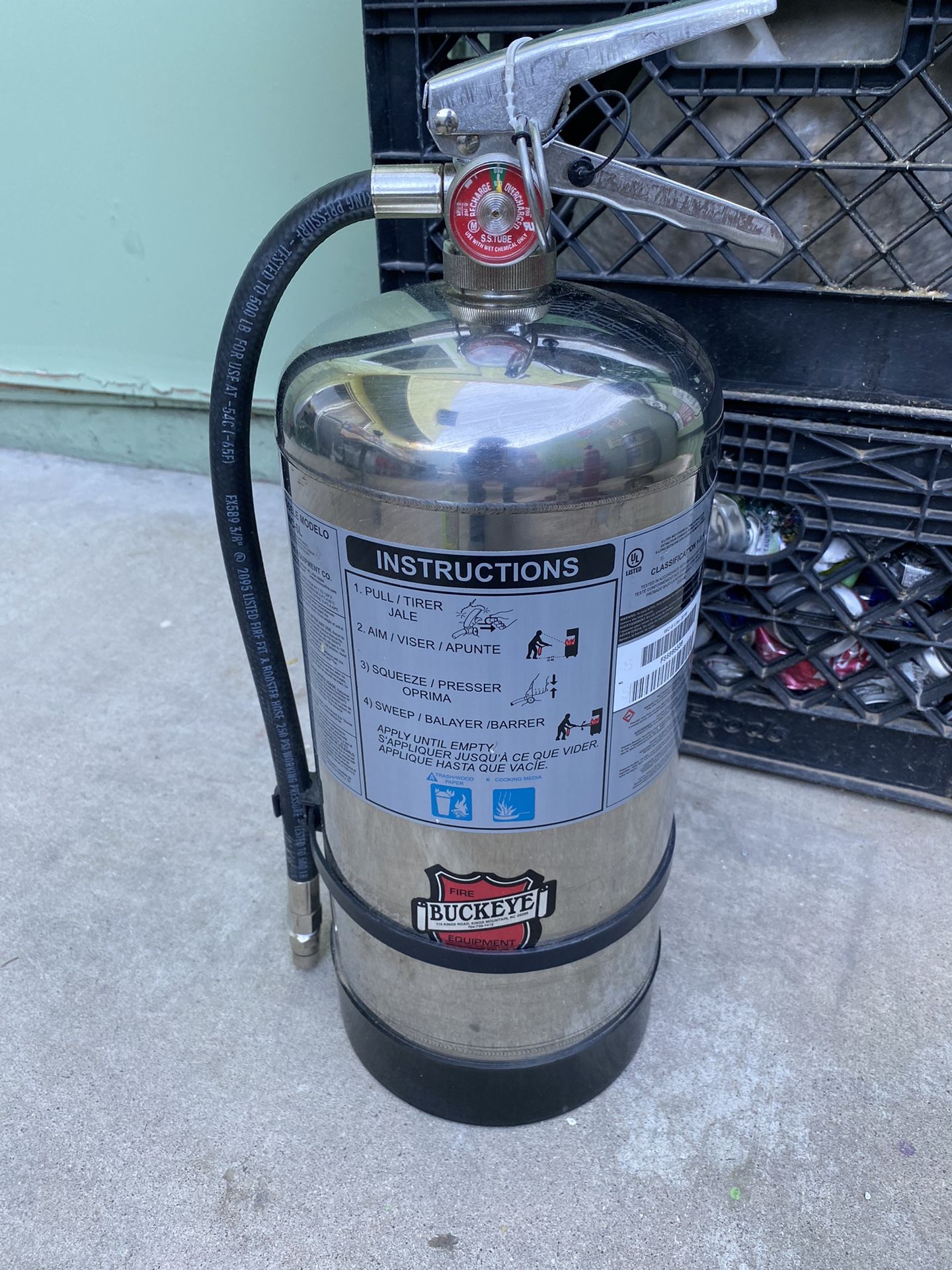 K Class Kitchen Extinguisher
