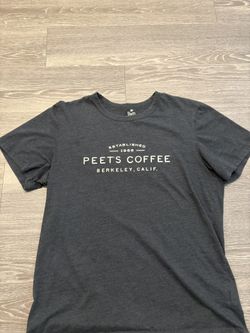 peet’s coffee shirt medium