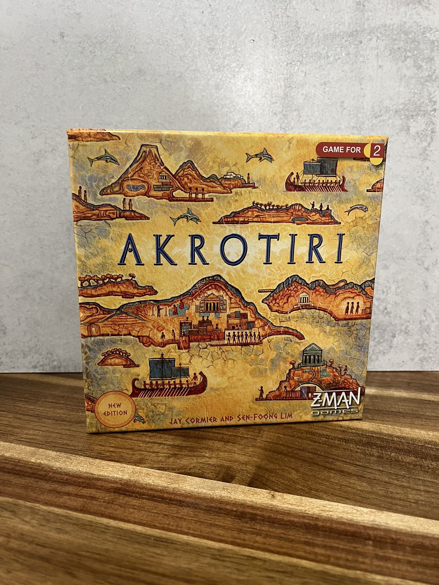 Akrotiri Z MAN Board game 2 player 1 v 1 new edition