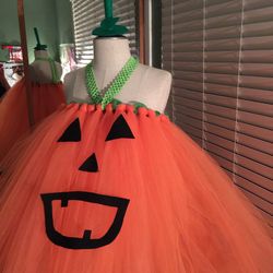 Pumpkin tutu dress