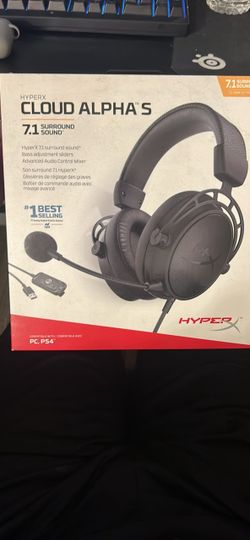 HyperX Cloud Alpha S 7.1 Surround Sound Gaming Headset